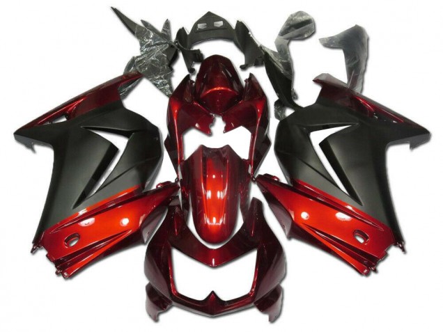 2008-2012 Red Grey Kawasaki EX250 Bike Fairing UK Factory 2008-2012 Red Grey Kawasaki EX250 Bike Fairing UK Factory