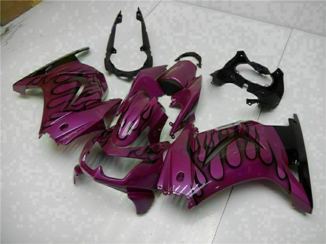 2008-2012 Purple Kawasaki EX250 Motorbike Fairing Kits UK Factory 2008-2012 Purple Kawasaki EX250 Motorbike Fairing Kits UK Factory