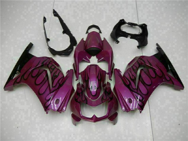 2008-2012 Purple Kawasaki EX250 Motorbike Fairing Kits UK Factory 2008-2012 Purple Kawasaki EX250 Motorbike Fairing Kits UK Factory