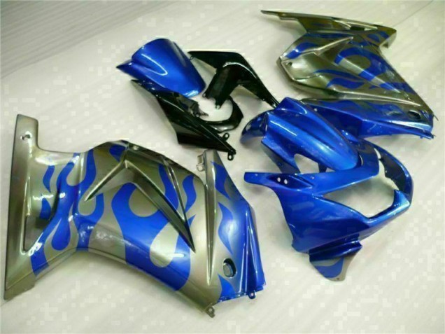 2008-2012 Blue Kawasaki EX250 Motor Fairings UK Factory 2008-2012 Blue Kawasaki EX250 Motor Fairings UK Factory