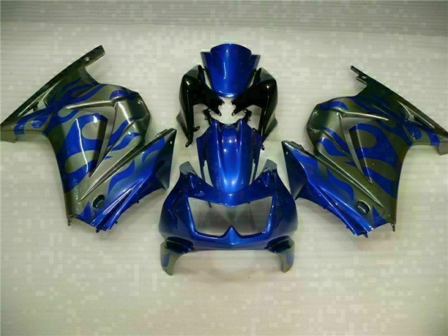 2008-2012 Blue Kawasaki EX250 Motor Fairings UK Factory 2008-2012 Blue Kawasaki EX250 Motor Fairings UK Factory
