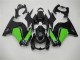 2008-2012 Black Green Kawasaki EX250 Motorcycle Fairing UK Factory 2008-2012 Black Green Kawasaki EX250 Motorcycle Fairing UK Factory