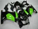2008-2012 Black Green Kawasaki EX250 Motorbike Fairings UK Factory 2008-2012 Black Green Kawasaki EX250 Motorbike Fairings UK Factory