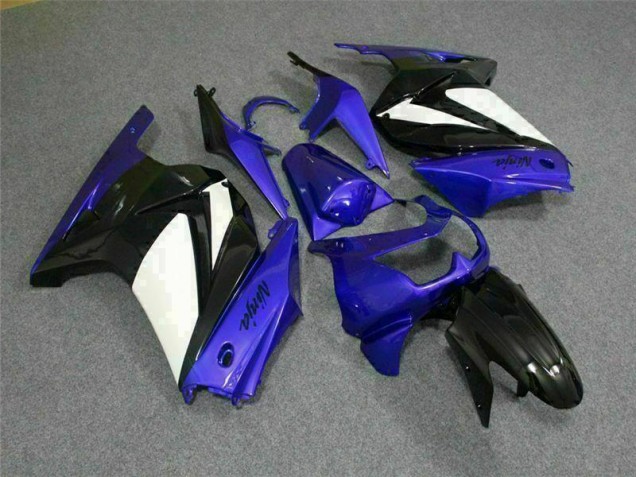 2008-2012 Blue White Black Ninja Kawasaki EX250 Motorbike Fairing UK Factory 2008-2012 Blue White Black Ninja Kawasaki EX250 Motorbike Fairing UK Factory