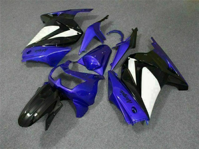 2008-2012 Blue White Black Ninja Kawasaki EX250 Motorbike Fairing UK Factory 2008-2012 Blue White Black Ninja Kawasaki EX250 Motorbike Fairing UK Factory