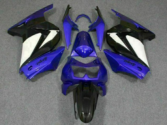 2008-2012 Blue White Black Ninja Kawasaki EX250 Motorbike Fairing UK Factory 2008-2012 Blue White Black Ninja Kawasaki EX250 Motorbike Fairing UK Factory