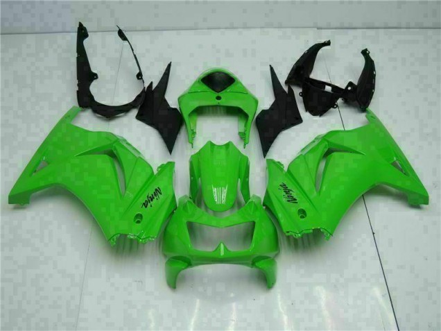2008-2012 Green Black Ninja Kawasaki EX250 Motorcycle Fairing Kit UK Factory 2008-2012 Green Black Ninja Kawasaki EX250 Motorcycle Fairing Kit UK Factory