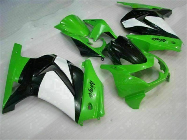 2008-2012 Green Black Ninja Kawasaki EX250 Motorbike Fairing UK Factory 2008-2012 Green Black Ninja Kawasaki EX250 Motorbike Fairing UK Factory