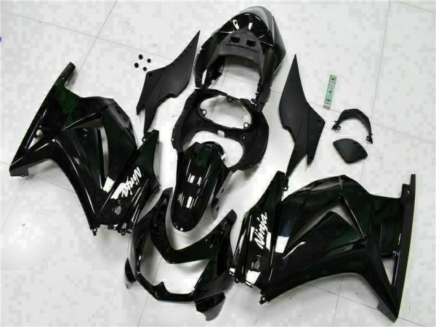 2008-2012 Black Ninja Kawasaki EX250 Bike Fairing Kit UK Factory