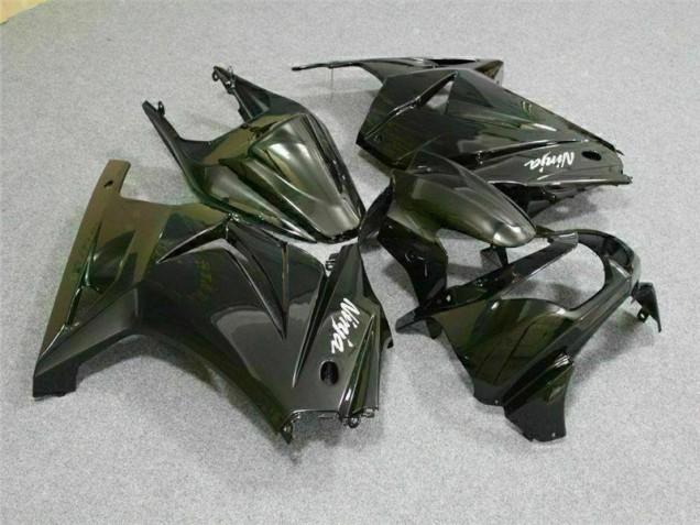 2008-2012 Black Kawasaki EX250 Motorcyle Fairings & Bodywork UK Factory 2008-2012 Black Kawasaki EX250 Motorcyle Fairings & Bodywork UK Factory