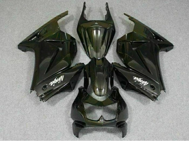 2008-2012 Black Kawasaki EX250 Motorcyle Fairings & Bodywork UK Factory 2008-2012 Black Kawasaki EX250 Motorcyle Fairings & Bodywork UK Factory
