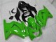 2008-2012 Green Black Ninja Kawasaki EX250 Motorcycle Fairing Kits UK Factory 2008-2012 Green Black Ninja Kawasaki EX250 Motorcycle Fairing Kits UK Factory