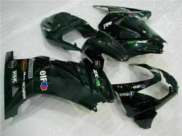 2008-2012 Black Kawasaki EX250 Bike Fairings UK Factory 2008-2012 Black Kawasaki EX250 Bike Fairings UK Factory