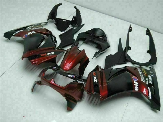 2008-2012 Black Kawasaki EX250 Bike Fairing Kit UK Factory 2008-2012 Black Kawasaki EX250 Bike Fairing Kit UK Factory