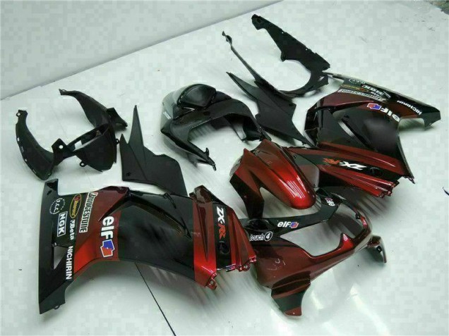 2008-2012 Black Kawasaki EX250 Bike Fairing Kit UK Factory 2008-2012 Black Kawasaki EX250 Bike Fairing Kit UK Factory