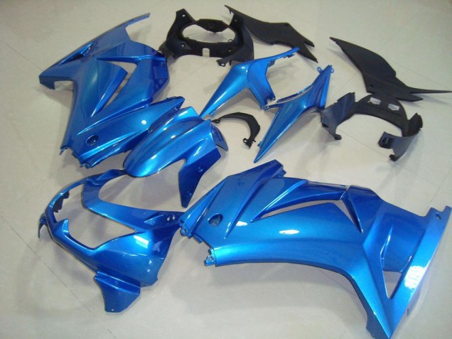 2008-2012 OEM Style Blue Kawasaki ZX250R Motorcycle Bodywork UK Factory 2008-2012 OEM Style Blue Kawasaki ZX250R Motorcycle Bodywork UK Factory