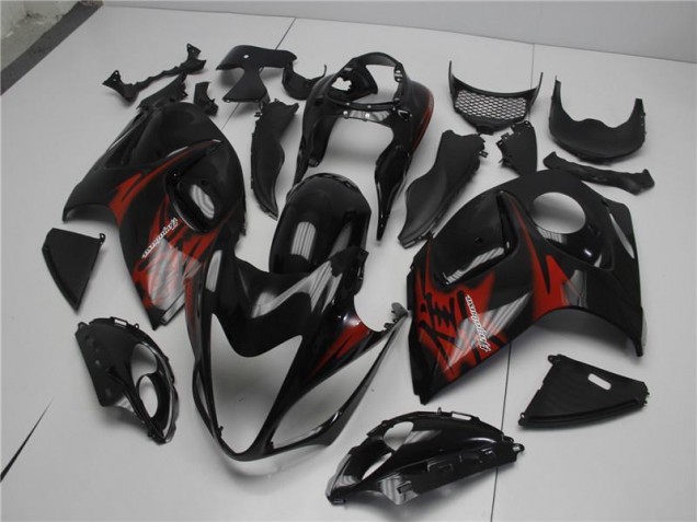 2008-2019 Black Red Suzuki GSXR 1300 Hayabusa Motor Bike Fairings UK Factory 2008-2019 Black Red Suzuki GSXR 1300 Hayabusa Motor Bike Fairings UK Factory
