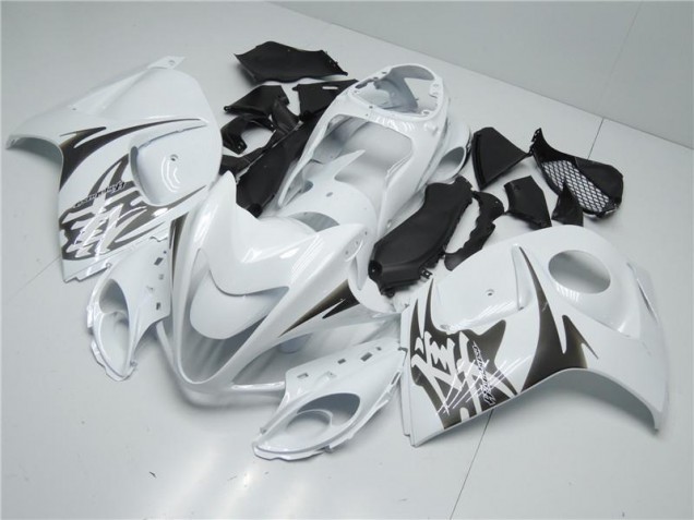 2008-2019 White Suzuki GSXR 1300 Hayabusa Replacement Motorcycle Fairings UK Factory 2008-2019 White Suzuki GSXR 1300 Hayabusa Replacement Motorcycle Fairings UK Factory