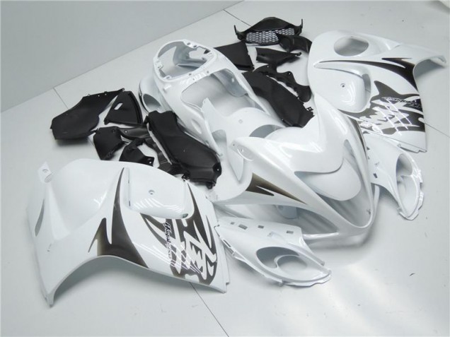 2008-2019 White Suzuki GSXR 1300 Hayabusa Replacement Motorcycle Fairings UK Factory 2008-2019 White Suzuki GSXR 1300 Hayabusa Replacement Motorcycle Fairings UK Factory