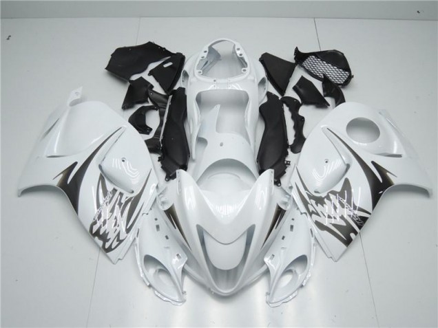 2008-2019 White Suzuki GSXR 1300 Hayabusa Replacement Motorcycle Fairings UK Factory 2008-2019 White Suzuki GSXR 1300 Hayabusa Replacement Motorcycle Fairings UK Factory