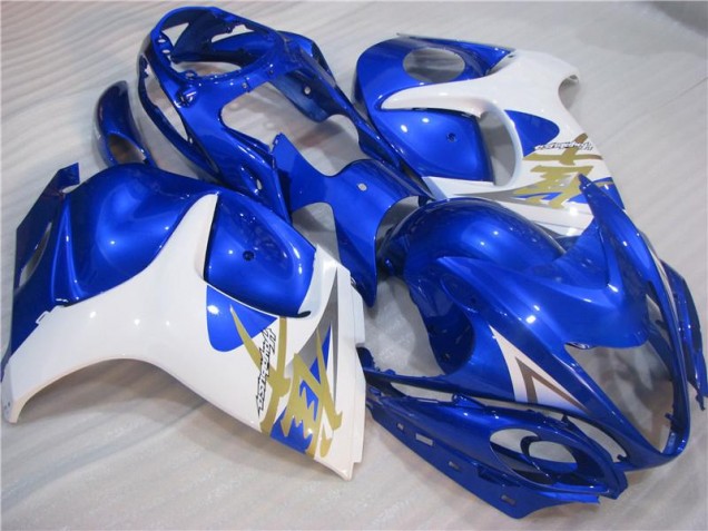 2008-2019 Blue White Suzuki GSXR 1300 Hayabusa Motorcyle Fairings UK Factory 2008-2019 Blue White Suzuki GSXR 1300 Hayabusa Motorcyle Fairings UK Factory