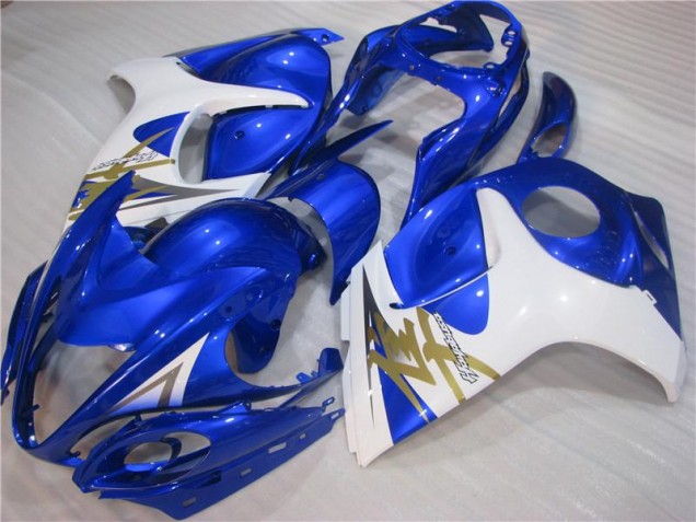 2008-2019 Blue White Suzuki GSXR 1300 Hayabusa Motorcyle Fairings UK Factory 2008-2019 Blue White Suzuki GSXR 1300 Hayabusa Motorcyle Fairings UK Factory