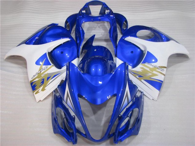 2008-2019 Blue White Suzuki GSXR 1300 Hayabusa Motorcyle Fairings UK Factory 2008-2019 Blue White Suzuki GSXR 1300 Hayabusa Motorcyle Fairings UK Factory