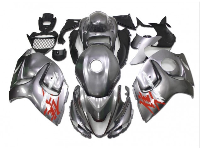 2008-2019 Silver Suzuki GSXR 1300 Hayabusa Motor Fairings UK Factory 2008-2019 Silver Suzuki GSXR 1300 Hayabusa Motor Fairings UK Factory