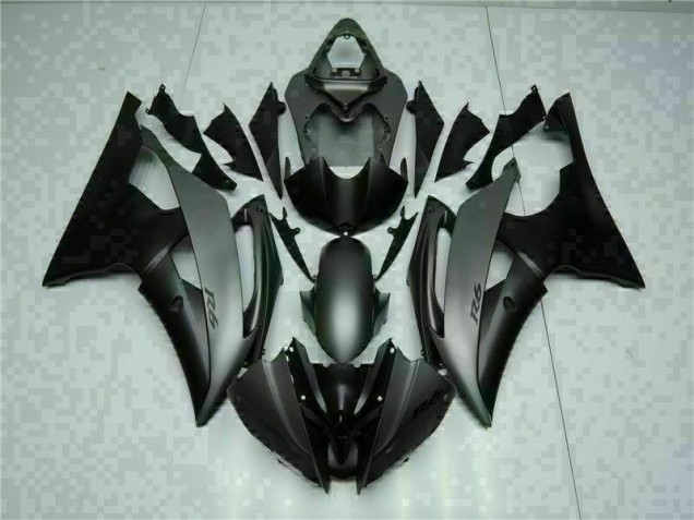 2008-2016 Grey Black Yamaha YZF R6 Motor Fairings UK Factory