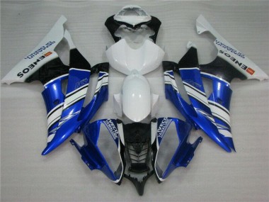 2008-2016 Blue White Yamaha YZF R6 Motorcycle Fairing UK Factory