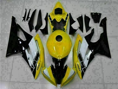 2008-2016 Yellow Black Yamaha YZF R6 Motorcycle Fairings MF0967 UK Factory