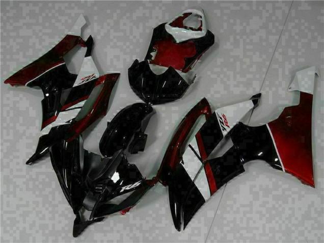 2008-2016 Black Yamaha YZF R6 Motorcyle Fairings UK Factory