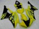 2008-2016 Yellow Black Yamaha YZF R6 Motorcycle Fairing Kits UK Factory