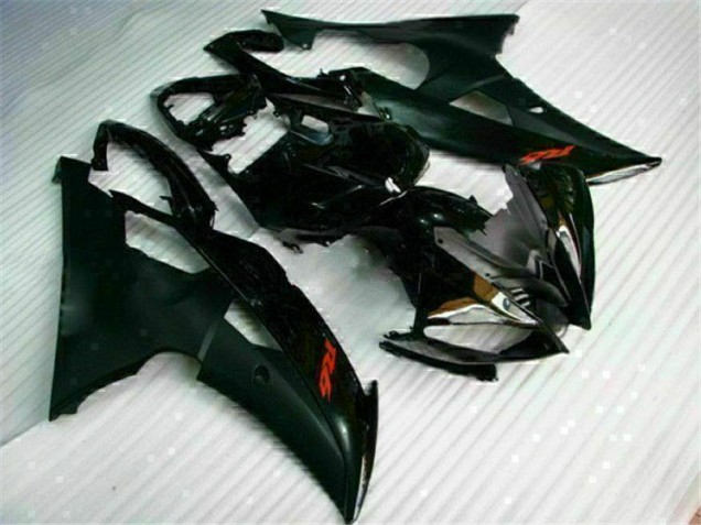 2008-2016 Black Yamaha YZF R6 Motorcycle Fairing Kit UK Factory