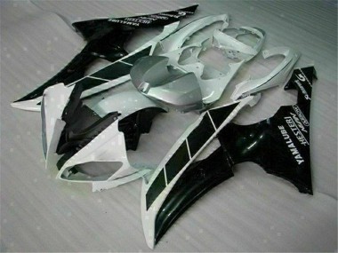 2008-2016 White Black Yamaha YZF R6 Motorcycle Fairings UK Factory