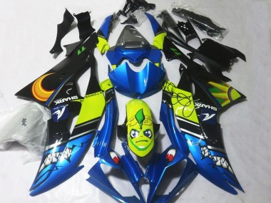 2008-2016 Shark Yamaha YZF R6 Motorbike Fairings UK Factory