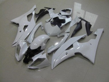 2008-2016 Pearl White No Decals Yamaha YZF R6 Motorbike Fairing UK Factory