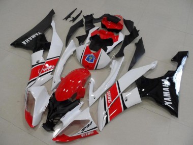 2008-2016 Red White Black Yamaha YZF R6 Bike Fairing Kit UK Factory