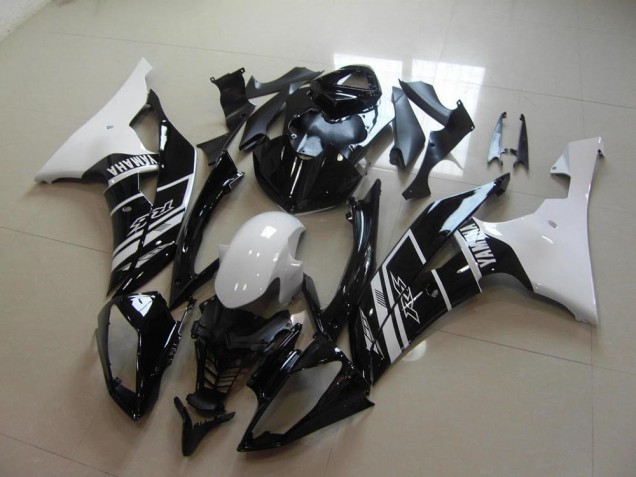 2008-2016 White Black Yamaha YZF R6 Motorcyle Fairings UK Factory
