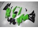 2009-2011 Green Black Kawasaki EX650 Replacement Motorcycle Fairings UK Factory