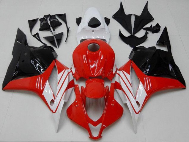 2009-2012 Red White Black Honda CBR600RR Replacement Motorcycle Fairings UK Factory 2009-2012 Red White Black Honda CBR600RR Replacement Motorcycle Fairings UK Factory