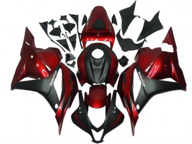 2009-2012 Red Black Honda CBR600RR Motorcycle Fairings Kits UK Factory