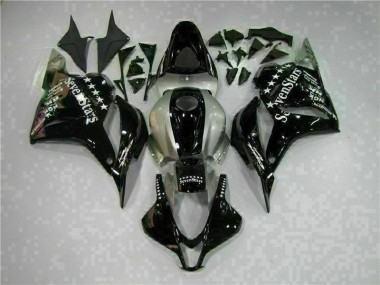 2009-2012 Black Honda CBR600RR Bike Fairing Kit UK Factory