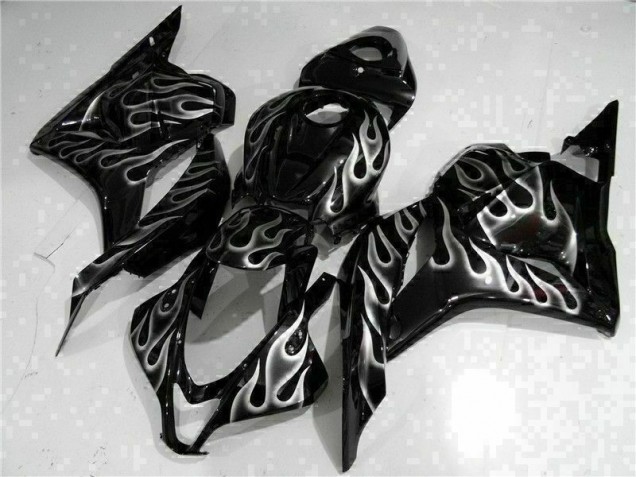 2009-2012 Black Honda CBR600RR Motorbike Fairing Kits UK Factory 2009-2012 Black Honda CBR600RR Motorbike Fairing Kits UK Factory