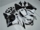 2009-2012 White Black Honda CBR600RR Motorcycle Replacement Fairings UK Factory 2009-2012 White Black Honda CBR600RR Motorcycle Replacement Fairings UK Factory