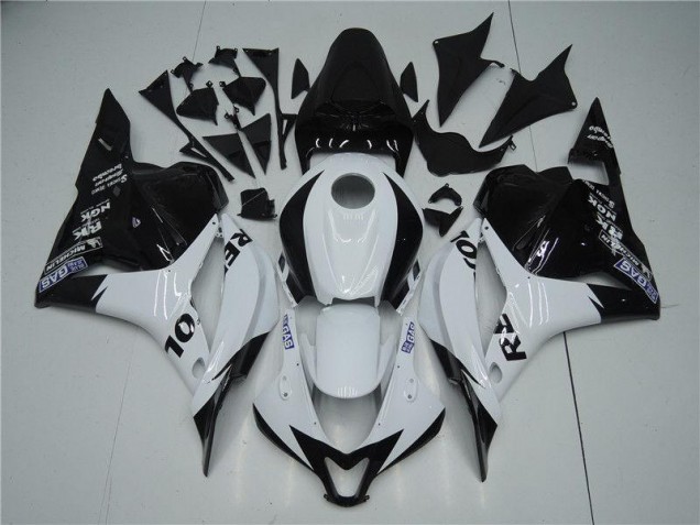 2009-2012 White Black Honda CBR600RR Motorcycle Replacement Fairings UK Factory 2009-2012 White Black Honda CBR600RR Motorcycle Replacement Fairings UK Factory