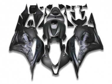 2009-2012 Grey Black Honda CBR600RR Motorcycle Fairings Kit UK Factory