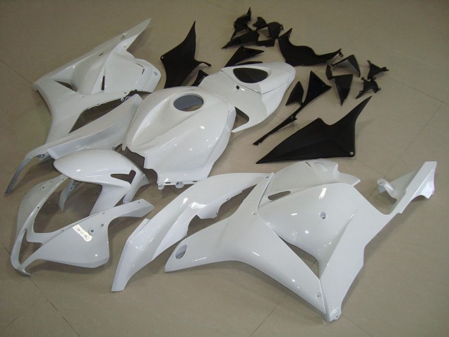 2009-2012 White Honda CBR600RR Motorcyle Fairings UK Factory 2009-2012 White Honda CBR600RR Motorcyle Fairings UK Factory