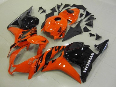 2009-2012 Orange Black Honda CBR600RR Motorcycle Fairing Kits UK Factory