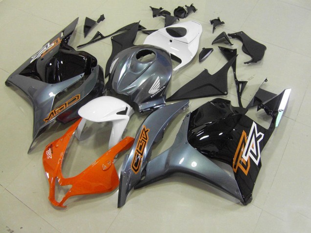 2009-2012 Orange Grey Black Honda CBR600RR Replacement Fairings UK Factory 2009-2012 Orange Grey Black Honda CBR600RR Replacement Fairings UK Factory